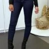 Jeans Slim Brute Et Extensible Avec Poches